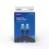 HDMI kabelis Savio CL-142 v2.1 1,8 m, HDMI Type A kontaktdakša–kontaktdakša, zeltīti kontakti, melns/zils