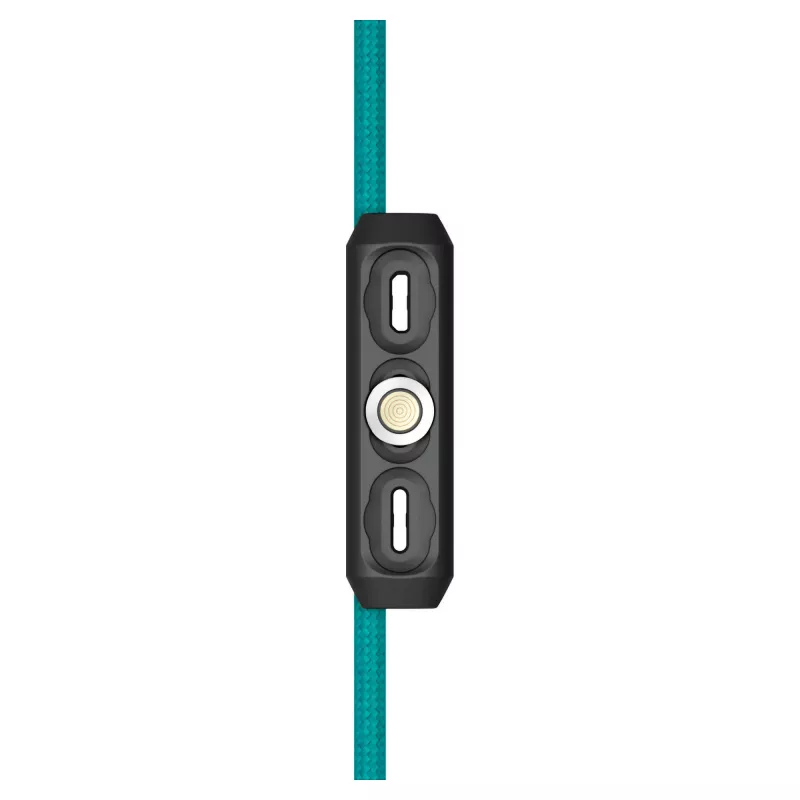 USB kabelis RealPower MagneticCharge3 1m USB A Zaļš