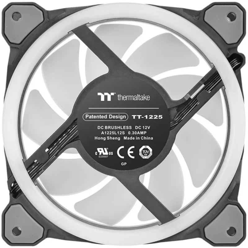 Thermaltake Ring Trio 14 ARGB 140mm korpusa ventilatori - 3 iepakojumā