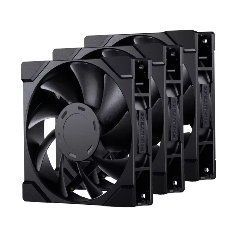 Phanteks M25G2-120 120mm melns 3-gab. korpusa ventilatoru komplekts