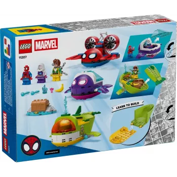 LEGO MARVEL 11207 Spidey: Zemūdens transportlīdzekļi