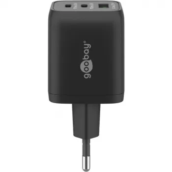 Goobay 64753 Charger for Mobile Devices Headphones - Smartphone - Tablet Melns AC Fast Charging iekštelpu (64753)