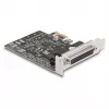 DeLOCK 66324 Iekšējais RS-232 VGA Adapteris PCIe Sievišķā pieslēgvieta Melns