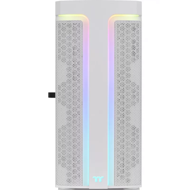 Thermaltake H590 TG ARGB Snow Mid Tower korpuss, balts