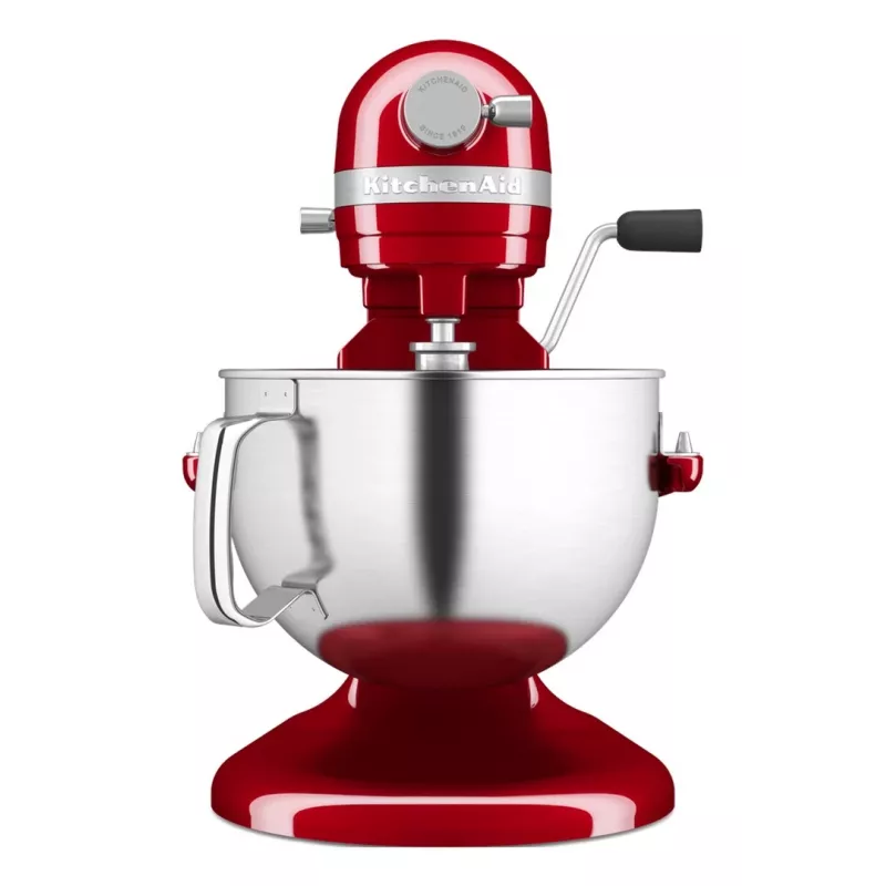 KitchenAid 5KSM60SPXEER stacionārais mikseris 375 W pelēks, sarkans, nerūsējošais tērauds