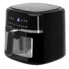 Adler AD 6318 karstā gaisa friteris, 8 l, 2500 W, LCD displejs, 9 programmas, melns