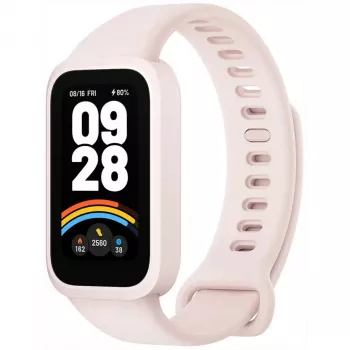 Xiaomi Smart Band 9 Active BHR9917GL aktivitāšu izsekotājs, 1,47 collu TFT, Bluetooth 5.3, 5 ATM, rozā