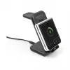 DELOCK 66941 Bezvadu lādētājs 3-in-1 viedtālrunim viedpulkstenim austiņām USB Type-C 15 W Iekštelpu melns