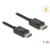 DisplayPort kabelis DeLOCK 81174 1 m melns DisplayPort–DisplayPort