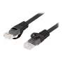 Tīkla kabelis LANBERG PCU6-10CU-0025-BK Cat6 F/UTP RJ-45 0.25 m Melns