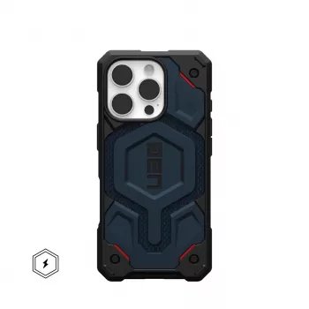 Urban Armor Gear Monarch Pro Kevlar mobilā tālruņa maciņš 16 cm (6.3) Vāciņš Melns, Zils