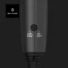 Matu žāvētājs Taurus Studio Glow 1500 — 1400 W, 3 siltuma līmeņi, 2 ātrumi, salokāms, pakarināms, melns