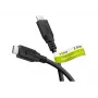 Goobay USB-C™ kabelis, USB4™, 100 W, 20 Gbit/s, Power Delivery, 2 m, melns | Goobay