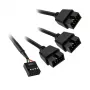 USB centrmezgls Lian Li PW-U2HB — 3x USB-A 2.0 pieslēgvietas