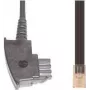 telefona kabelis e+p T 180/3 3 m melns