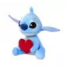 Plīša rotaļlieta SIMBA Stitch ar sirdi 50 cm, mīksts glāstāms tēls