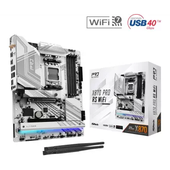 ASRock X870 Pro RS WiFi AM5 ATX mātesplate