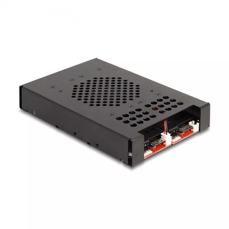 SSD korpuss DeLOCK 47117 3,5 collu mobilais rāmis 2 x M.2 NVMe SSD