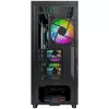 PC korpuss Montech X5 Midi Tower Melns ATX 3x140mm ventilatori