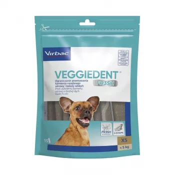 VIRBAC Veggiedent Fresh zobu kopšanas kociņš suņiem XS