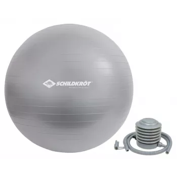 Schildkröt Fitness 960155 vingrošanas bumba 55 cm pelēka pilna izmēra
