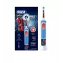 Elektriskā zobu suka Oral-B Vitality PRO Kids Spiderman, zila — bērnu motorizētā zobu suka ikdienas lietošanai