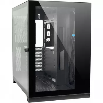 C-703 Vision ATX spēļu korpuss, rūdīts stikls, melns