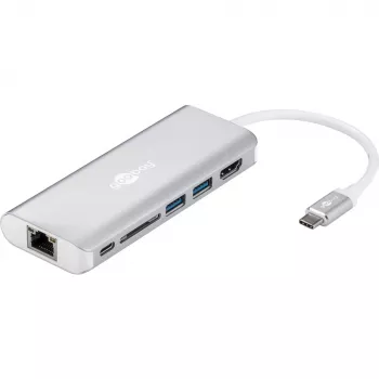 Wentronic goobay - Docking stacija - (USB-C) - 10Mb LAN (76788)