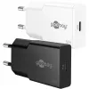 USB-C PD GaN ātrais lādētājs plāns (30 W) (balts)