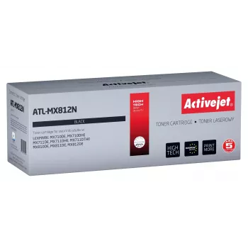 Activejet ATL-MX812N tonera kasetne (aizstāj Lexmark 62D2000; Supreme; 6000 lappuses; melna)