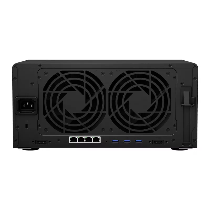 Synology DiskStation DS1821+ NAS/glabāšanas serveris Tornis Ryzen Embedded V1500B 4 GB DDR4 0 TB DiskStation Manager Melns