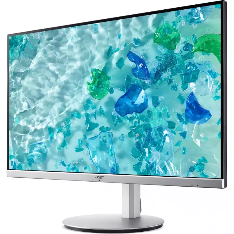 Acer CB322QU E datora monitors 80 cm (31,5 inch) 2560 x 1440 pikseļi Wide Quad HD Sudraba