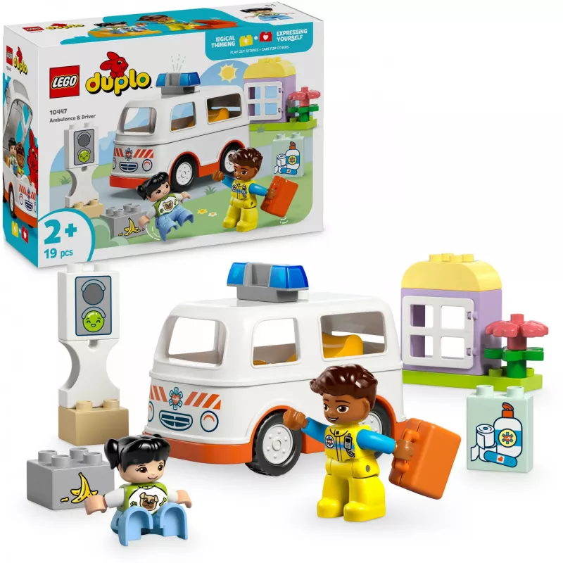 LEGO DUPLO 10447 Ātrā palīdzība ar šoferi