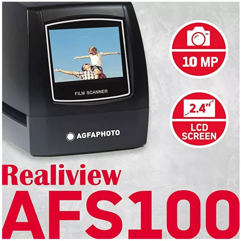 Plakanvirsmas skeneris AGFA AFS100 CMOS (SB6152) — CMOS sensors, kompakts 0,616 kg