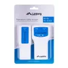 PoE testeris LANBERG NT-0402 — PoE tīkla kabeļu testeris ar RJ-45/RJ-11 atbalstu, LED indikatoriem, strāvas LED, ieslēgšanas/izslēgšanas slēdzi