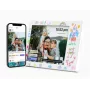 Digitālais foto rāmis InLine myFirst Doodle 9 collas (22,9 cm) IPS skārienekrāns Wi‑Fi 32 GB iekšējā atmiņa, 1 GB RAM, USB‑C, MicroSD atbalsts — Balts