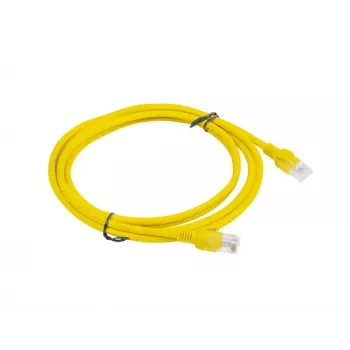 PATCHCORD Cat.5E UTP 2M Dzeltens FLUKE PASSED LANBERG 10-PACK