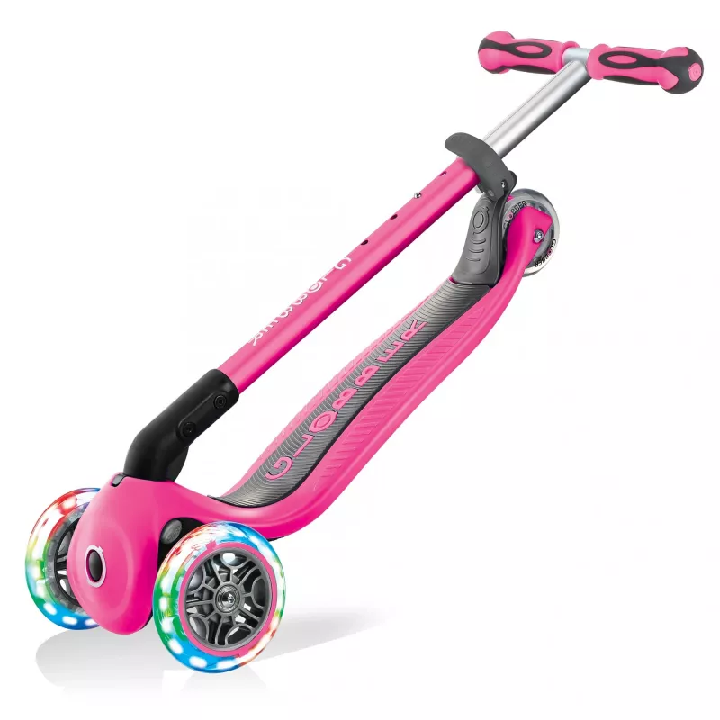Globber | Skrejritējs | Rozā | Scooter Go Up Deluxe Lights