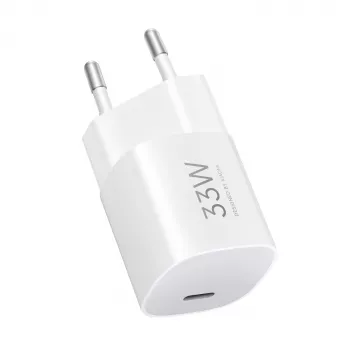 Strāvas adapteris Xiaomi 33W Nano USB-C ES sienas lādētājs — 33 W USB-C izeja tālruņiem un planšetdatoriem