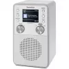 Digitālais radio TECHNISAT DigitRadio 317 Balts — FM un DAB+ uztveršana, kompakts galda dizains
