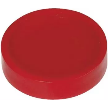 Maul magnēts (Ø x A) 30 mm x 8,4 mm apaļš sarkans 10 gab. 6172325 (6172325)
