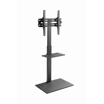 Grīdas TV statīvs GEMBIRD TVS-55T-02 32–55 collu televizoriem, tērauds, augstums 600 mm, VESA 100x100–400x400, maks. slodze 35 kg