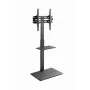 Grīdas TV statīvs GEMBIRD TVS-55T-02 32–55 collu televizoriem, tērauds, augstums 600 mm, VESA 100x100–400x400, maks. slodze 35 kg