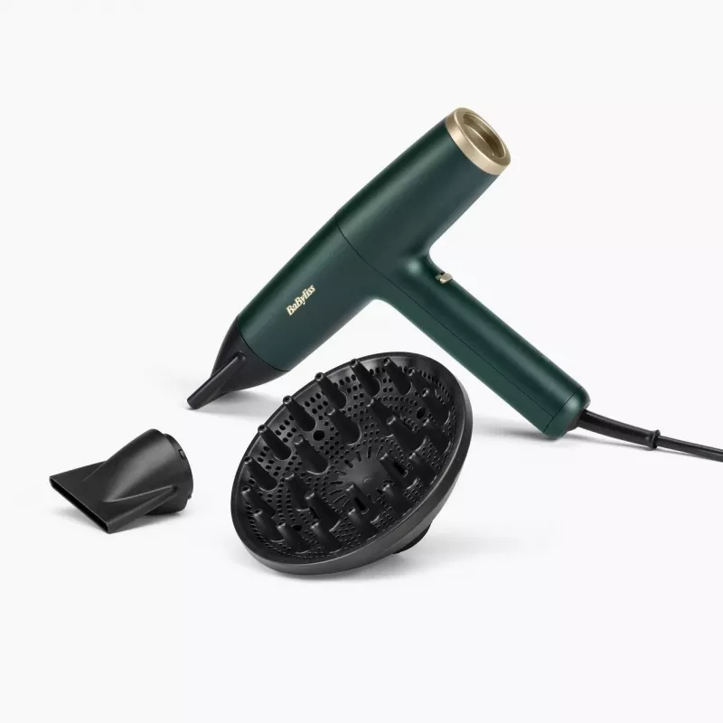 BaByliss Air Power Pro matu žāvētājs 1700 W Zelts, Zaļš