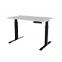 Elektriski regulējams augstuma galds cama meble MOON 121x67x72–120 cm, taisnstūrveida skaidu plātnes virsma, 100–240 V