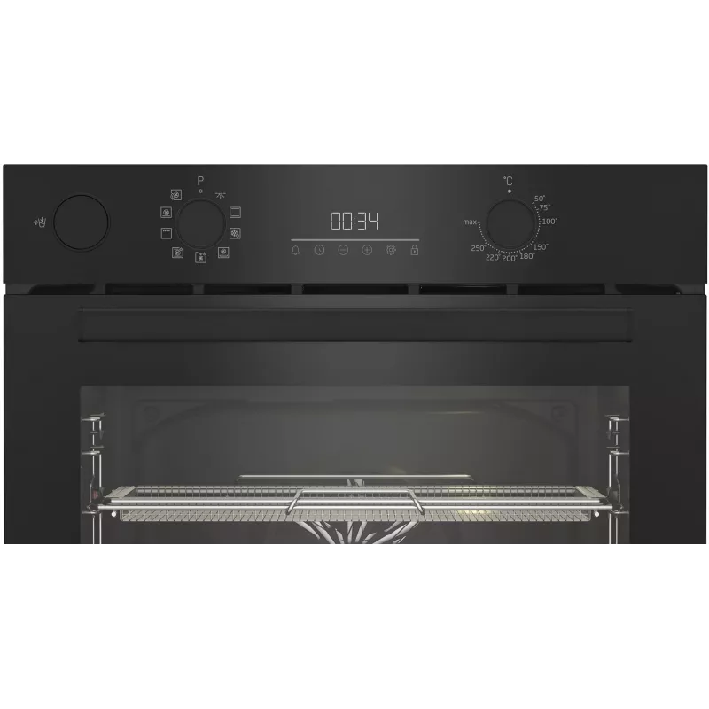 Iebūvējamā elektriskā cepeškrāsns BEKO BBIS17300BSEA, 60 cm, 72 L, daudzfunkciju, SteamAid™, Airfry, A+