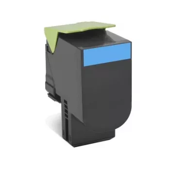 Lexmark 70C2HC0/702HC tonera komplekts ciāna krāsā Return Program. 3K lapas ISO/IEC