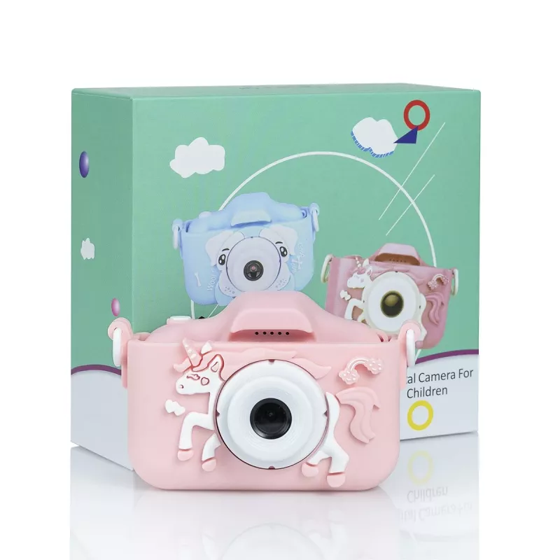 Bērnu kamera Extralink KIDS CAMERA H29 Single, rozā