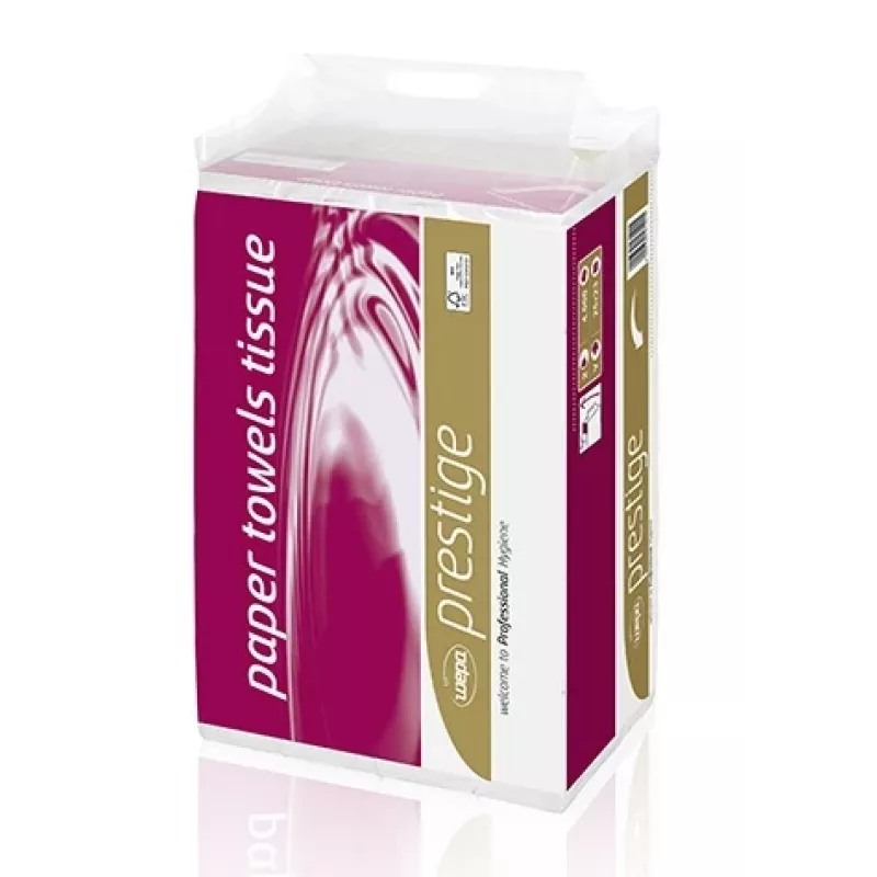 WEPA W-Fold papīra roku dvielis LPCB2120, 120 loksnes, 20,6 x 32, celuloze, (25 gab.)