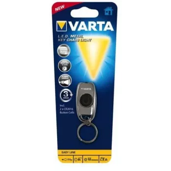 Kabatas lukturīša piekariņš Varta L.E.D. METAL KEY CHAIN LIGHT